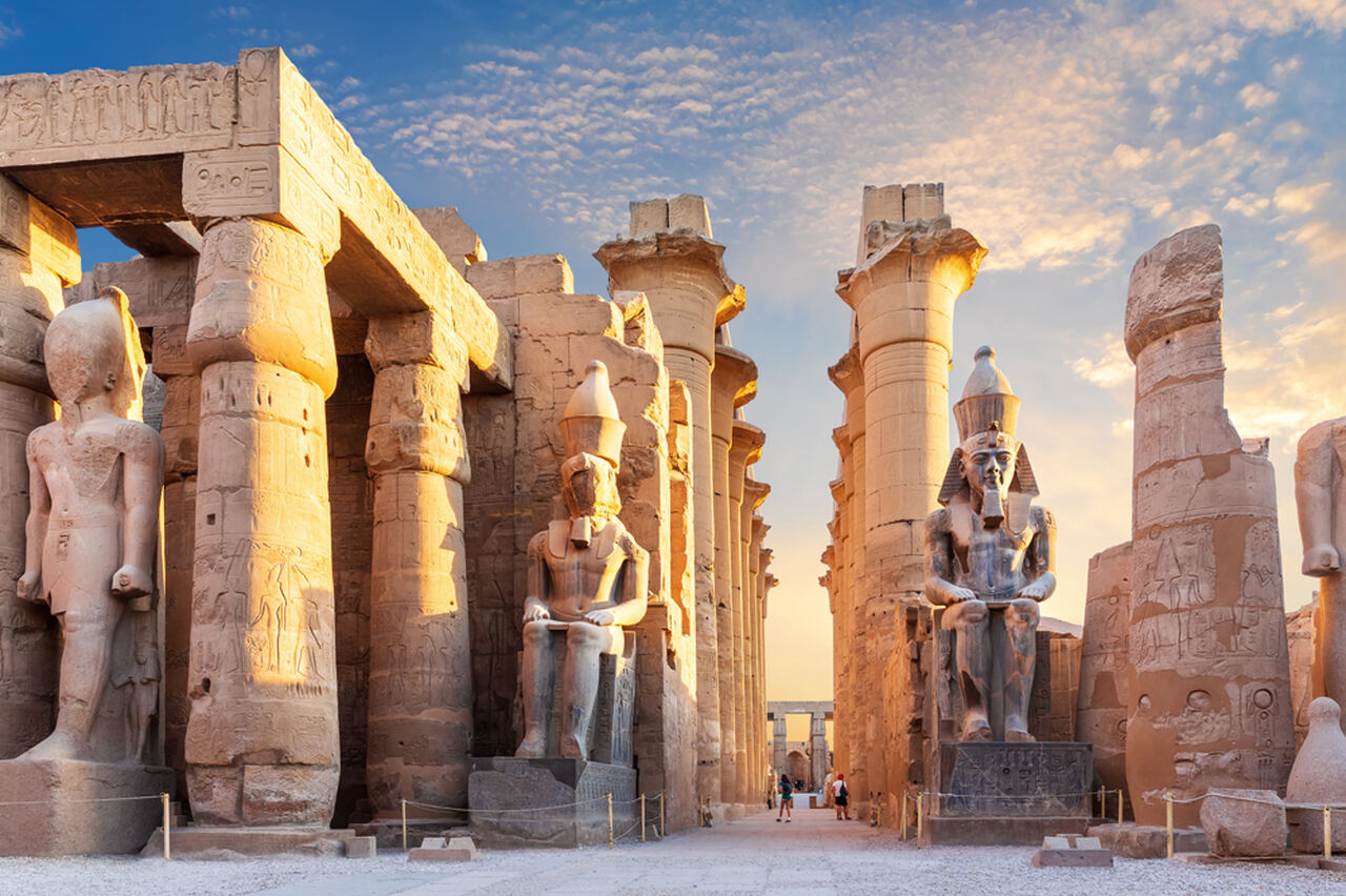 Świątynia w Luksorze, Egipt
