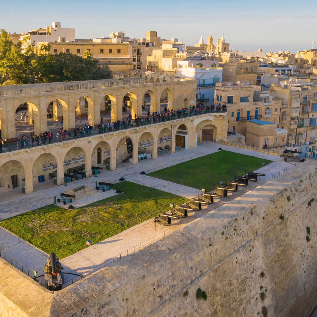 Ogrody Barrakka, Valletta, Malta
