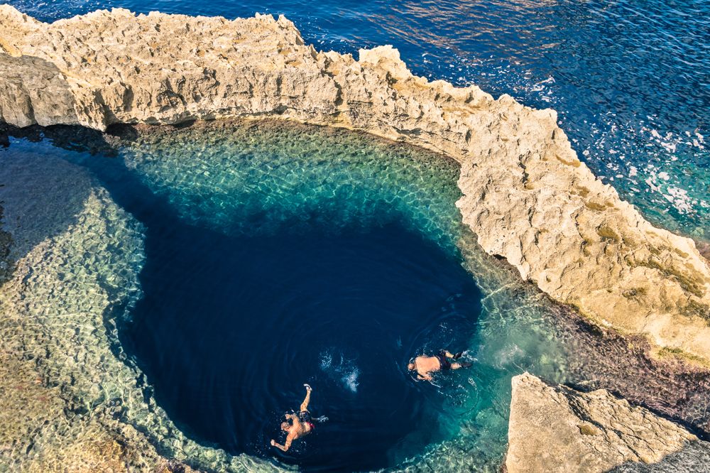 Blue Hole, Malta