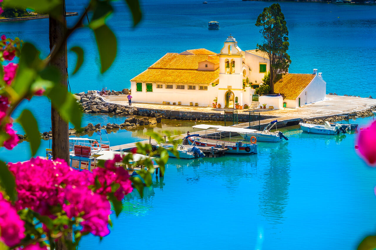 Mysia wyspa, Korfu