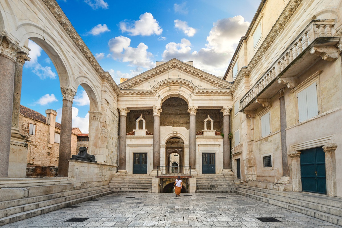 Perystyl w Pałacu Dioklecjana, Split