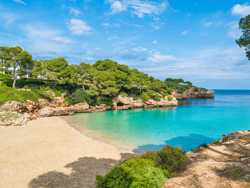 plaża na Majorce