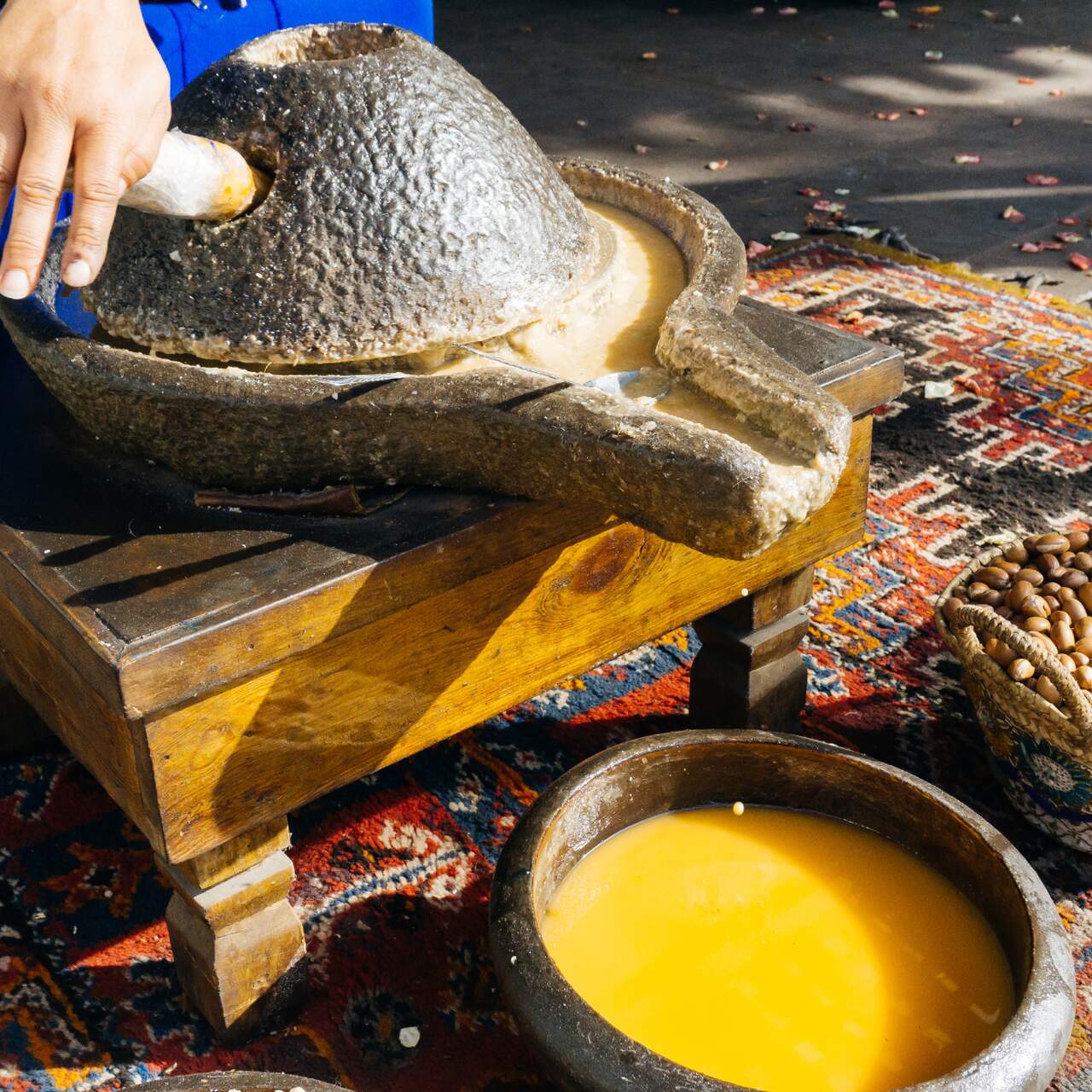 Produkcja olejku arganowego w Maroku