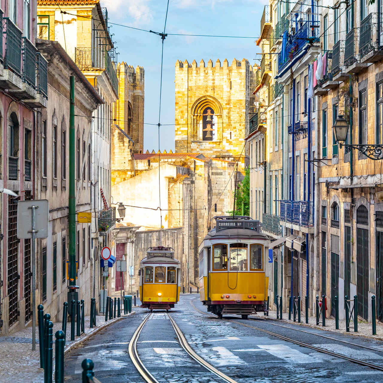 Zabytkowy tramwaj, Lizbona
