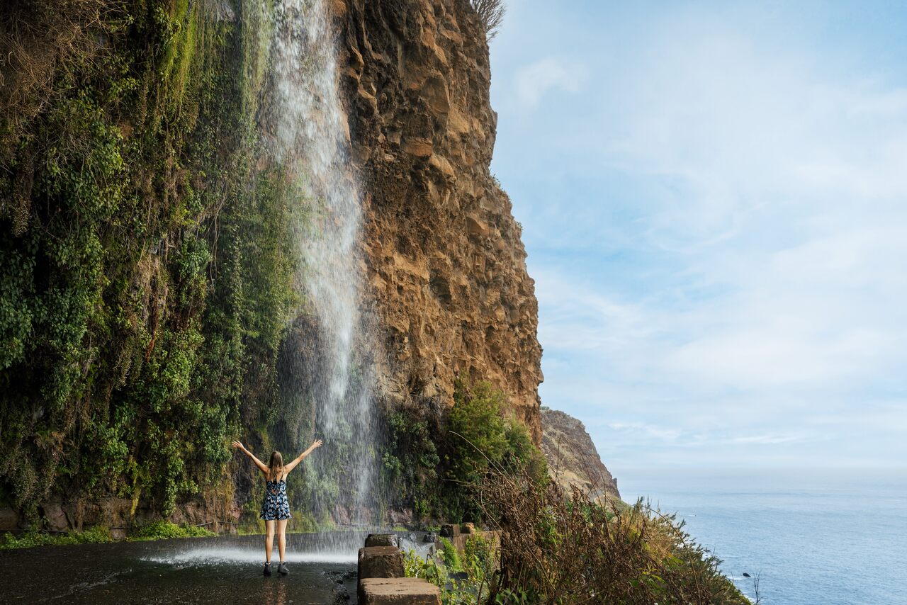 Cascata dos Anjos, wodospad na Maderze